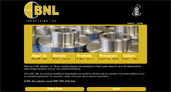 Desktop Screenshot of bnl.com