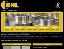 Tablet Screenshot of bnl.com